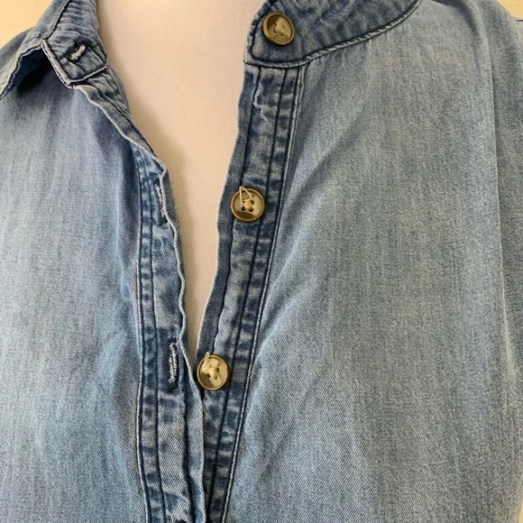 Vans Blue Denim Mini Dress - Picture 5 of 6